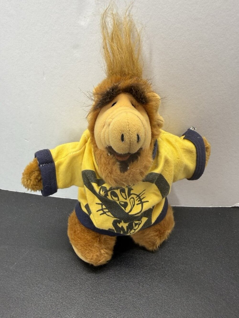 Vintage 1987 Alien Production ALF 80s Sitcom Plush Doll 8" No Cats Shirt